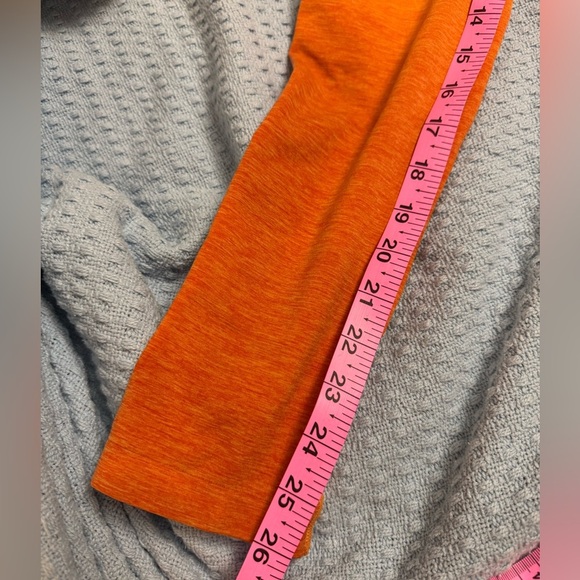 Alphalete Amplify Orange Ombré Leggings - Women’s Large - Picture 9 of 9